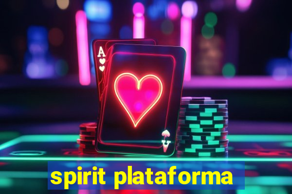 spirit plataforma